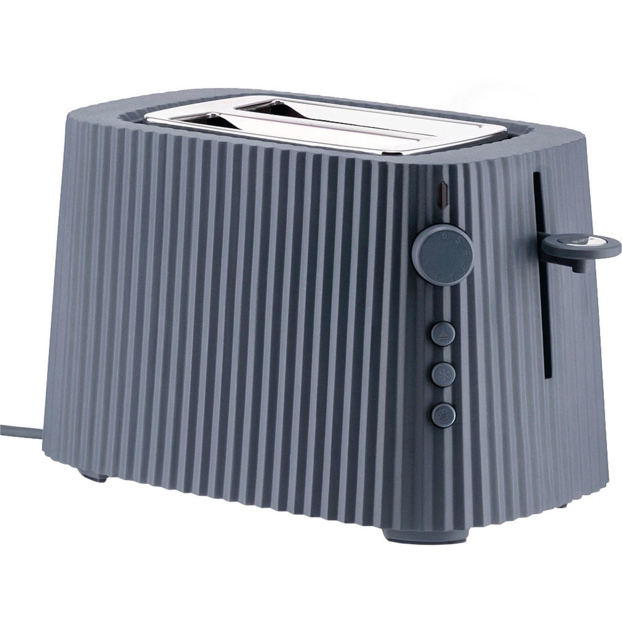 Plissé Toaster Grå