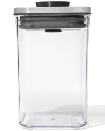 Pop Firkantet Steel Beholder    Liter