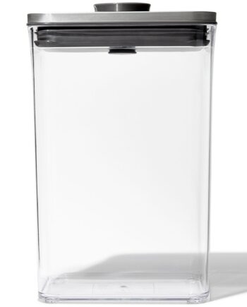 Pop Rektangulær Stål Beholder     Liter
