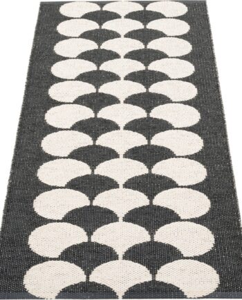 Poppy Plasttæppe 70   150 Cm  Black