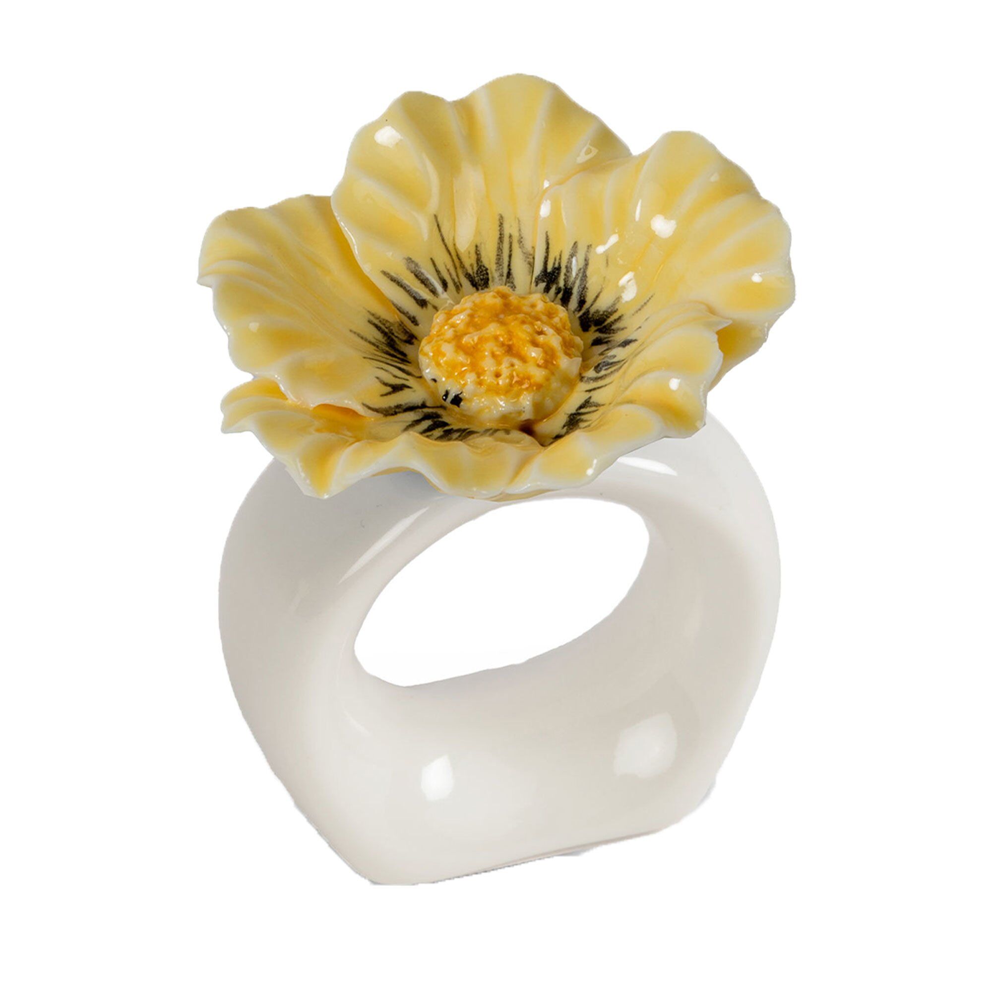Poppy Servietring -pak Beige