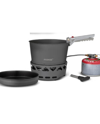 Primus Primetech Stove Set Stormkøkken Med Gryde         Og Stegepande