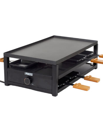 Prinsesse Black Steel Raclette    Personer