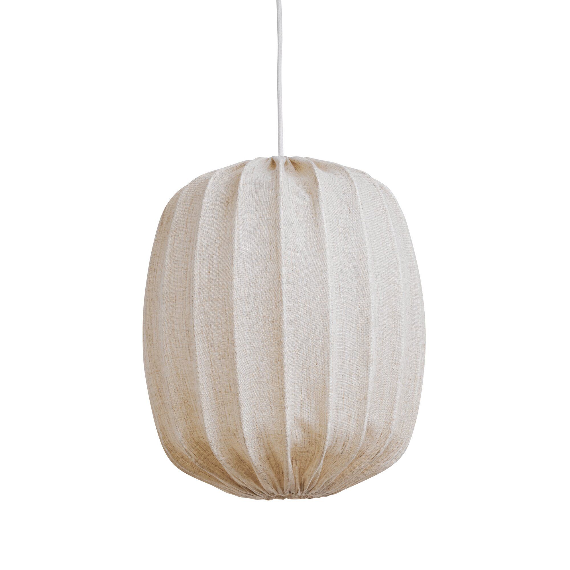 Prisma Linen Natural Loftlampe 35 Cm
