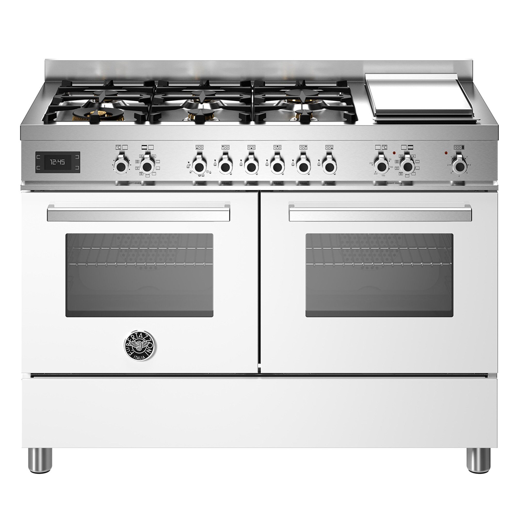 Pro126g2ebit Professional Gaskomfur 120 Cm Hvid