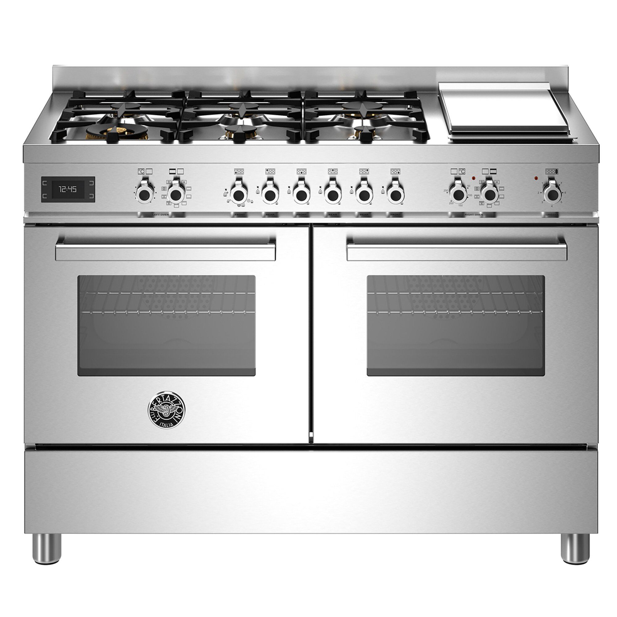 Pro126g2ext Professional Gaskomfur 120 Cm Rustfrit Stål