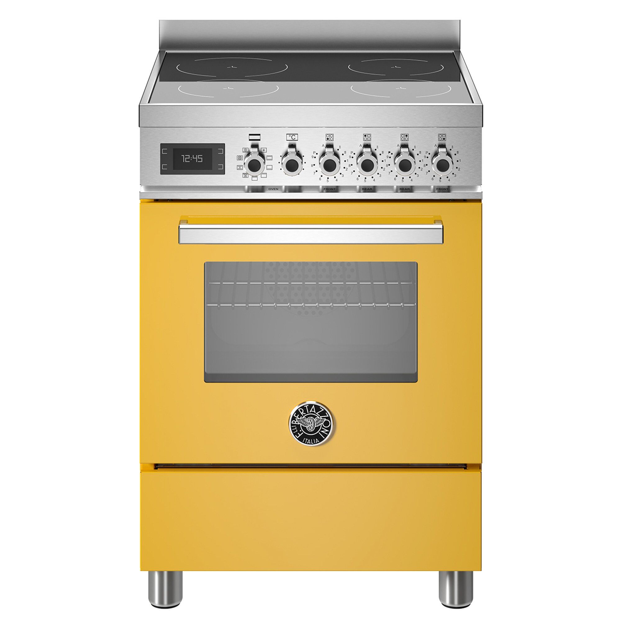Pro64i1egit Professional Induktionskomfur Med Ovn 60 Cm Gul