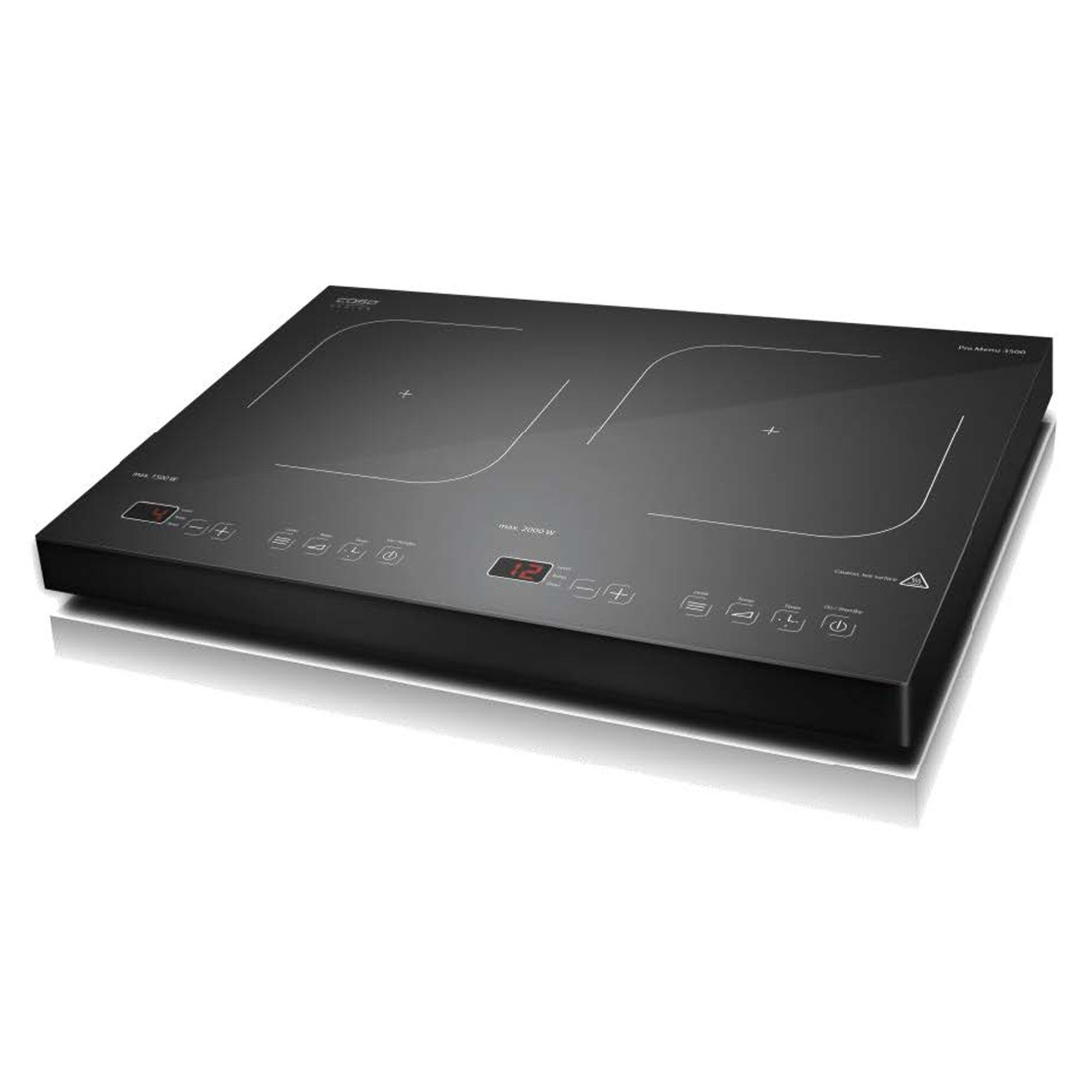 Pro Menu 2800 Induktionskogeplade Sort