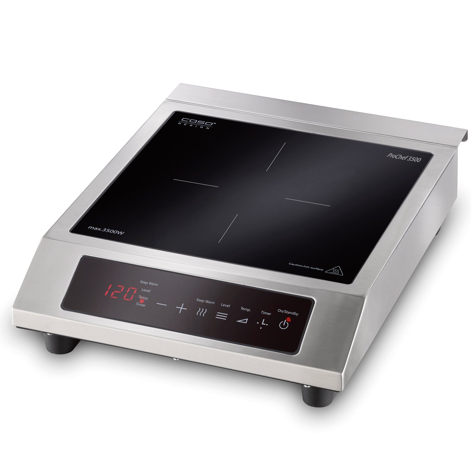 Prochef 3500 Induktionskogeplade Sort