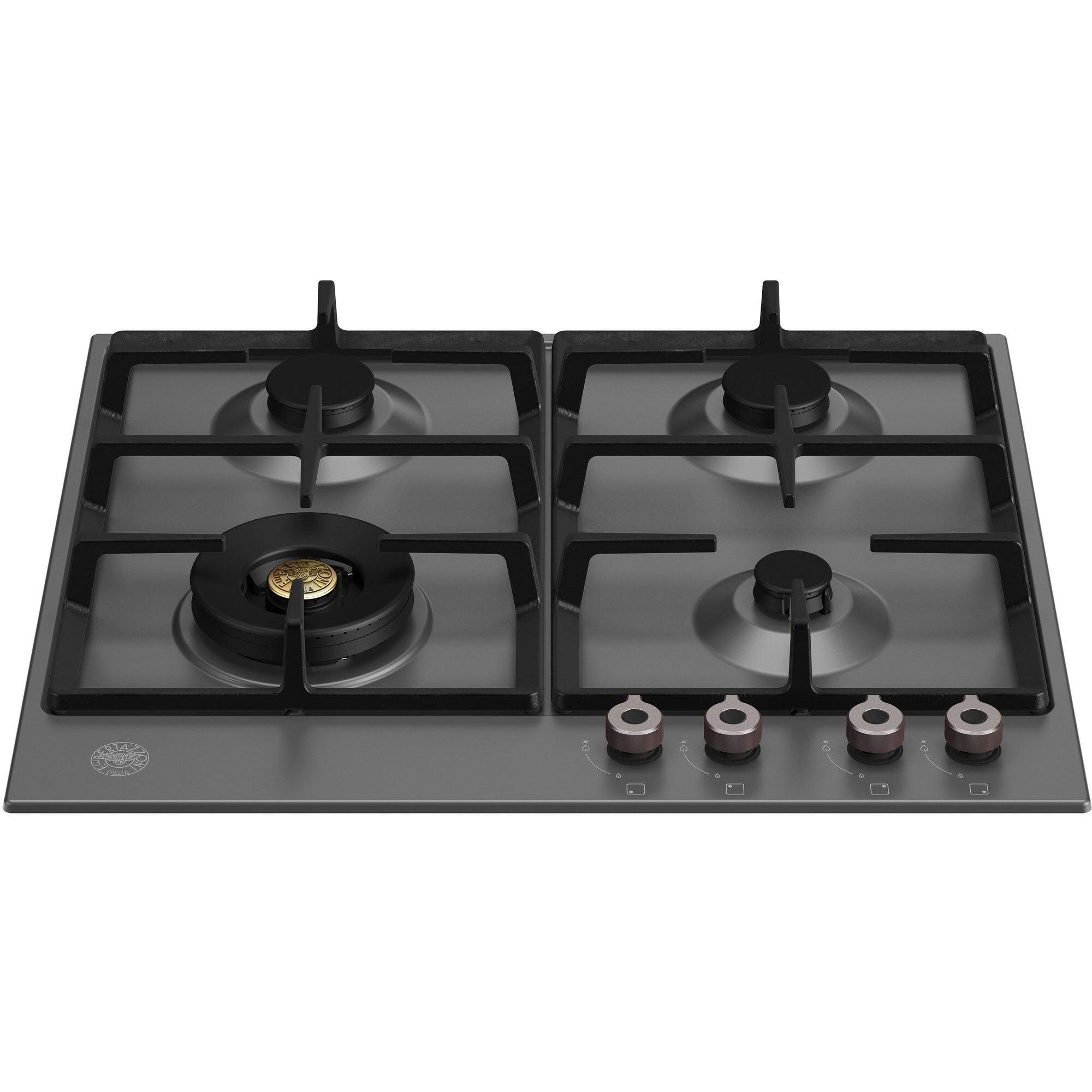 Professional P604lprone Gaskomfur Brændere Matsort 60 Cm