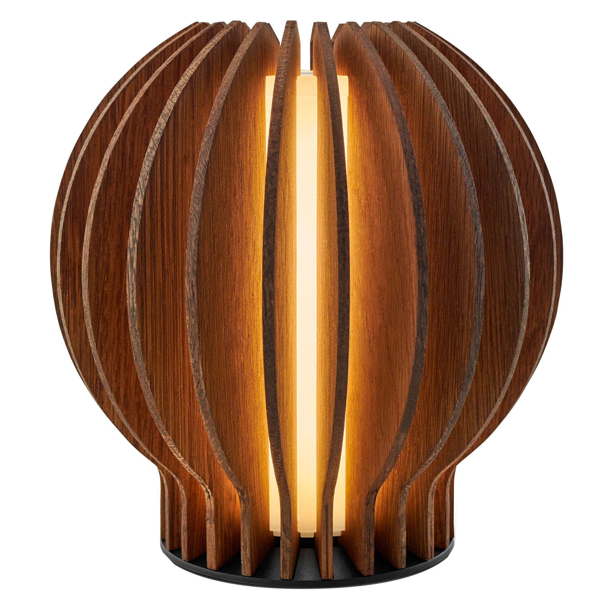 Radiant Rund Led-lampe Røget Eg