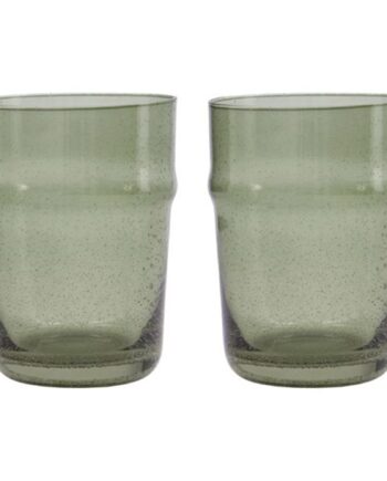 Rain Glas 10   Cm  -pak  Grøn