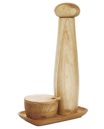 Raw Kværnset Tall  Teak