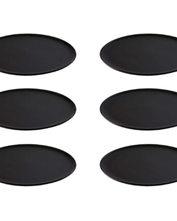 Raw Middagstallerken 28 Cm  Titanium Black    Stk