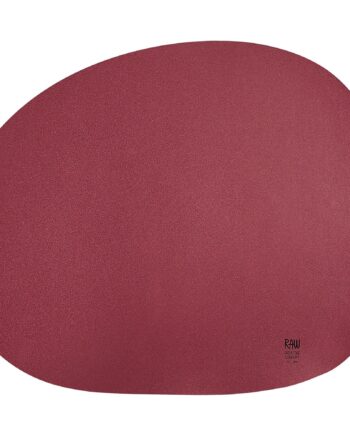 Raw Organic Dækkeserviet 41   33   Cm  Bordeaux