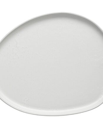 Raw Organic Frokosttallerken  24x21 Cm  Arctic White