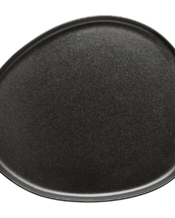 Raw Organic Middagstallerken 29x25 Cm  Titanium Black