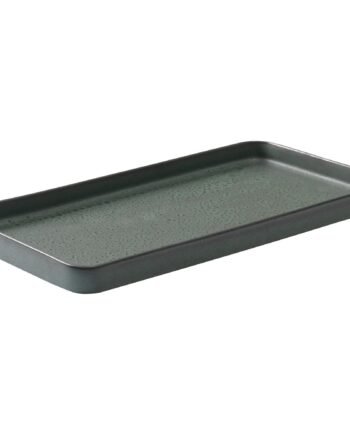 Raw Rektangulær Tallerken Northern Green 34x18 Cm