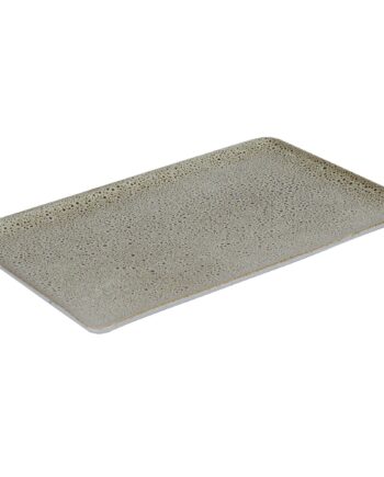Raw Rektangulær Tallerken 31     20 Cm  Sandy Beige