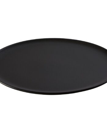 Raw Rundt Fad  34 Cm  Titanium Black