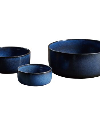 Raw Sæt Med   Skåle  Midnight Blue