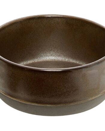 Raw Skål Metallisk Brun 13   Cm