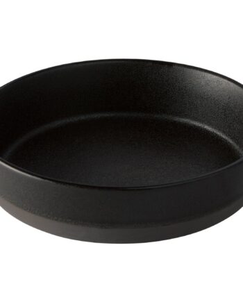 Raw Suppetallerken  Titanium Black