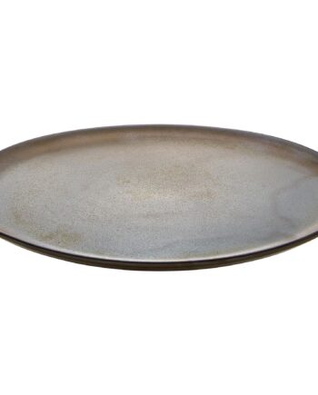 Raw Tallerken ø28 Cm  Metallic Brown