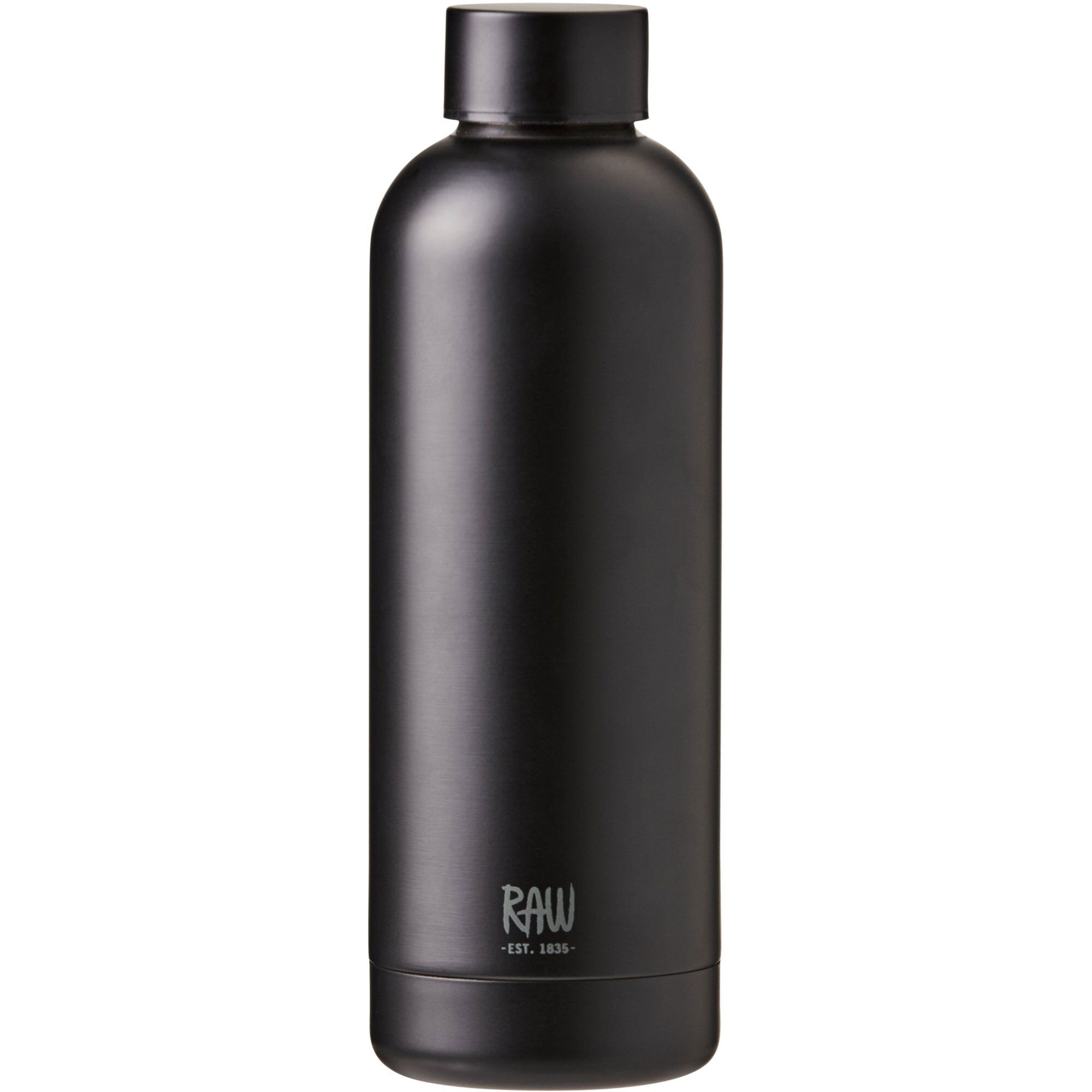 Raw Termoflaske Liter Matte Black
