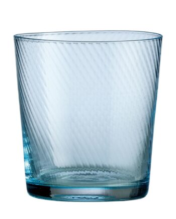 Raw Unique Swirl Vandglas 30 Cl  Lysblå