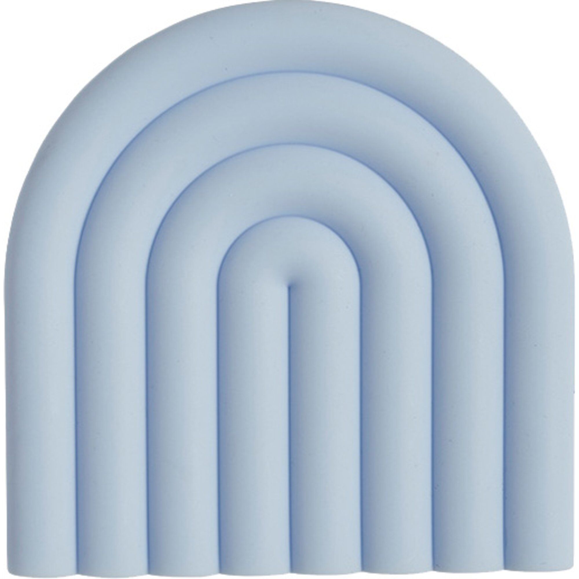 Regnbue Bordskåner Silikone Ice Blue