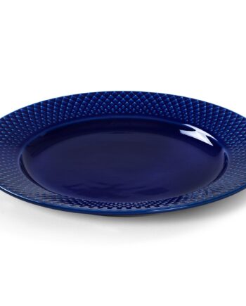 Rhombe Color Frokosttallerken  23 Cm  Mørkeblå