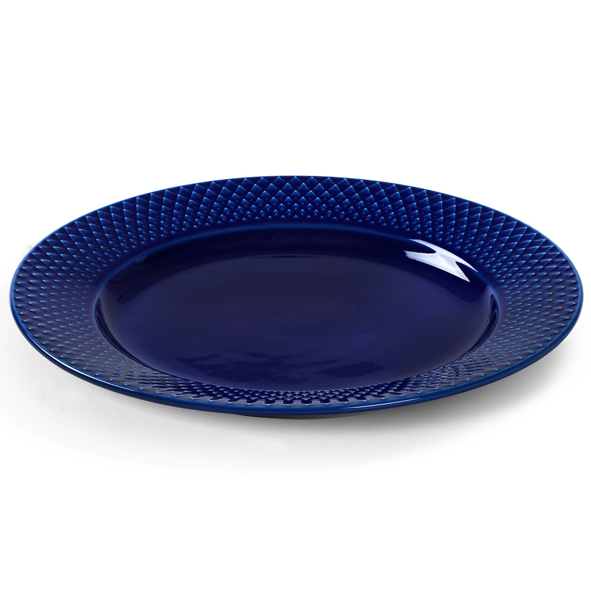 Rhombe Color Frokosttallerken 23 Cm Mørkeblå