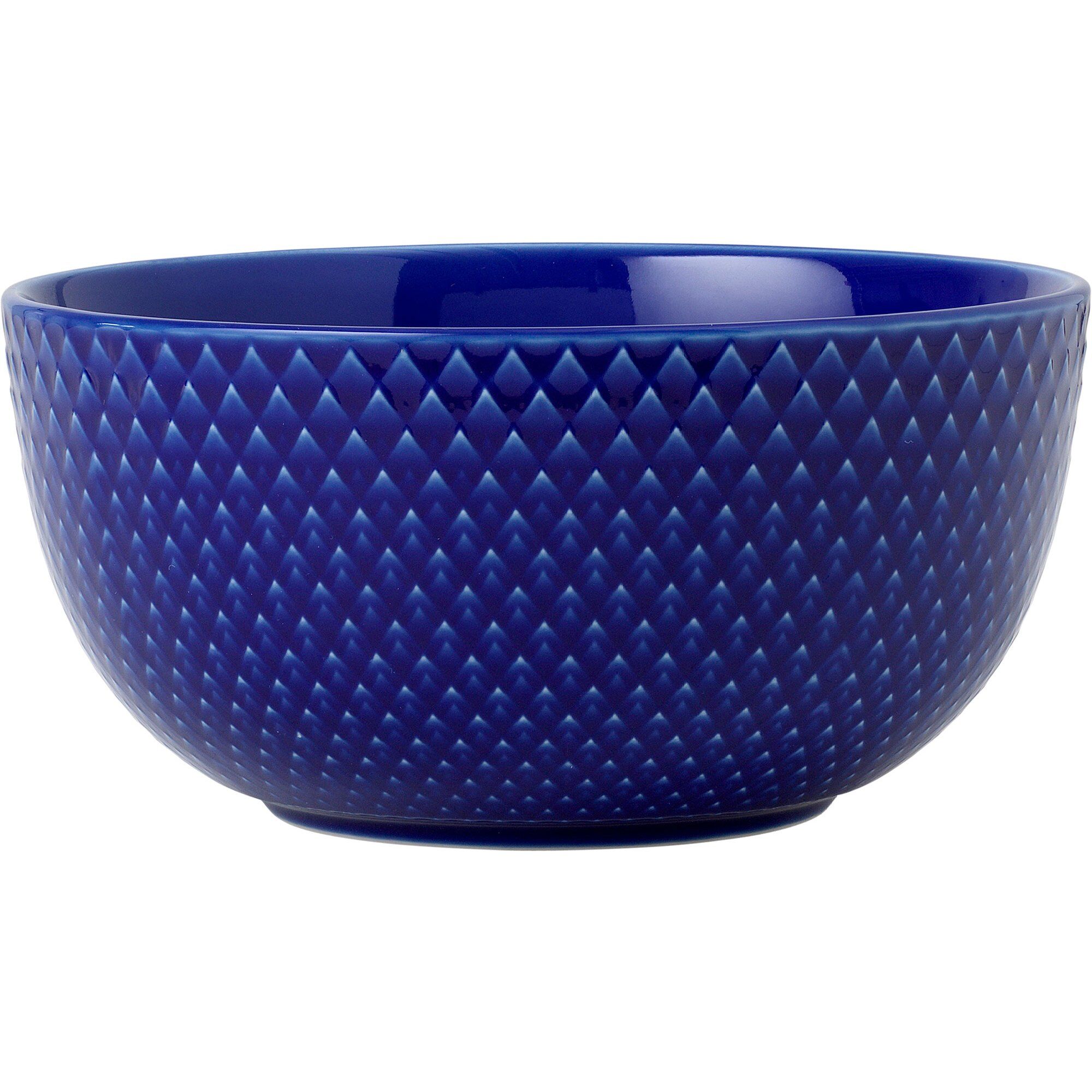 Rhombe Color Skål 13 Cm Mørkeblå