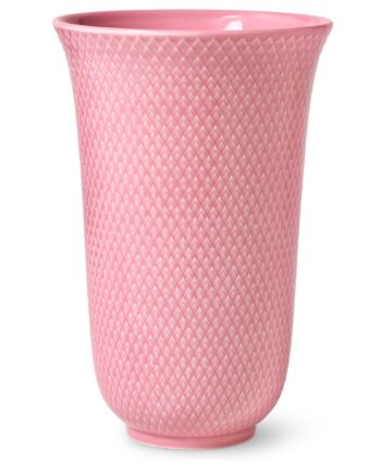 Rhombe Color Vase  20 Cm  Rosa