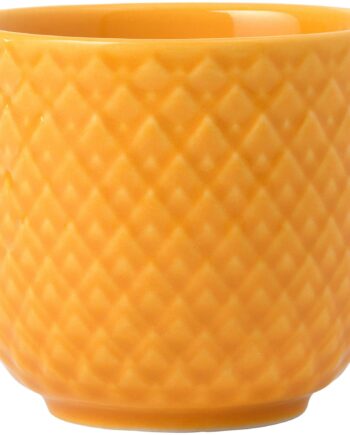 Rhombe Color æggebæger   Cm  Gul