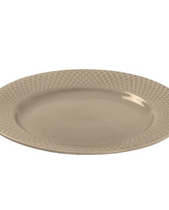 Rhombe Earth Frokosttallerken 23 Cm  Clay