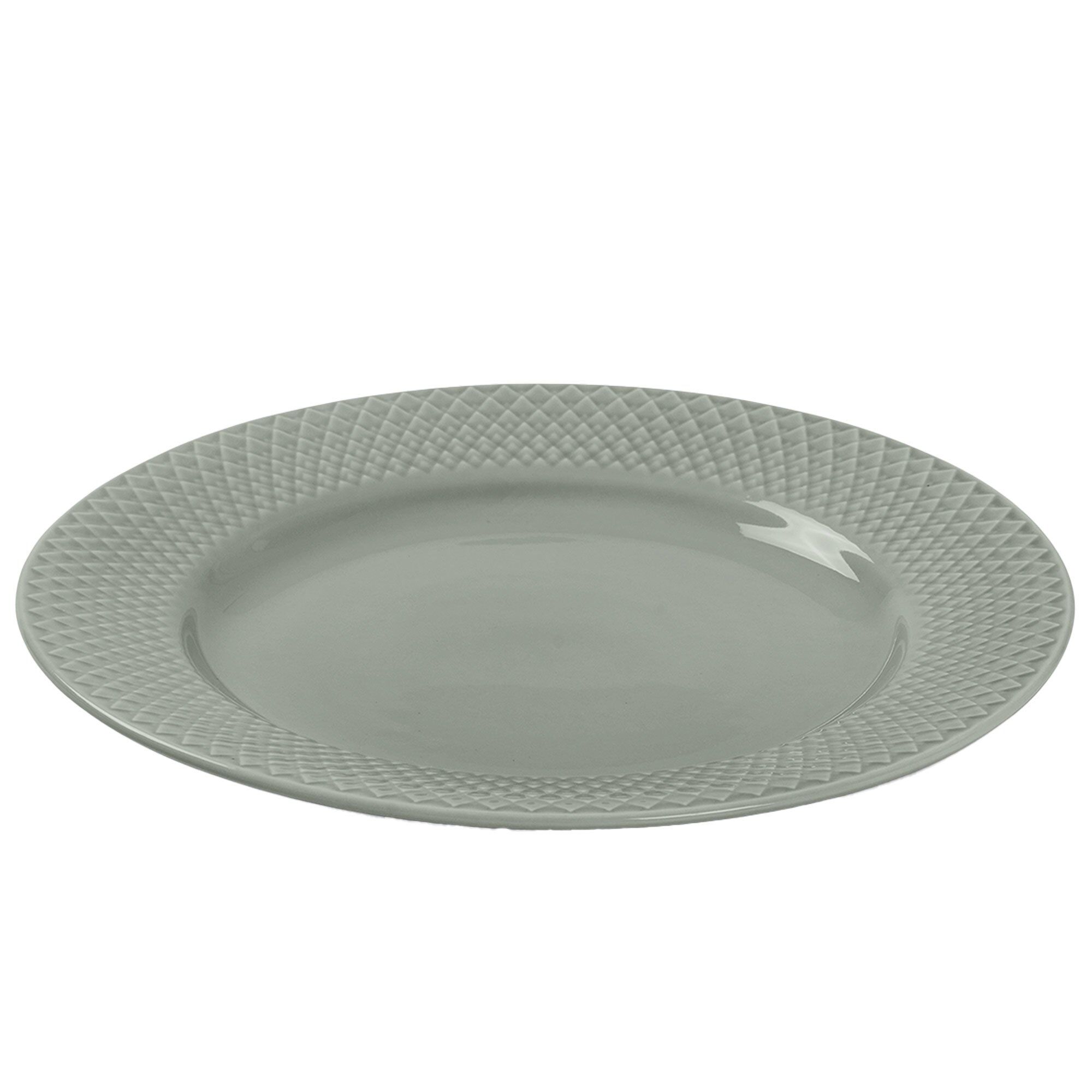 Rhombe Earth Frokosttallerken 21 Cm Moss