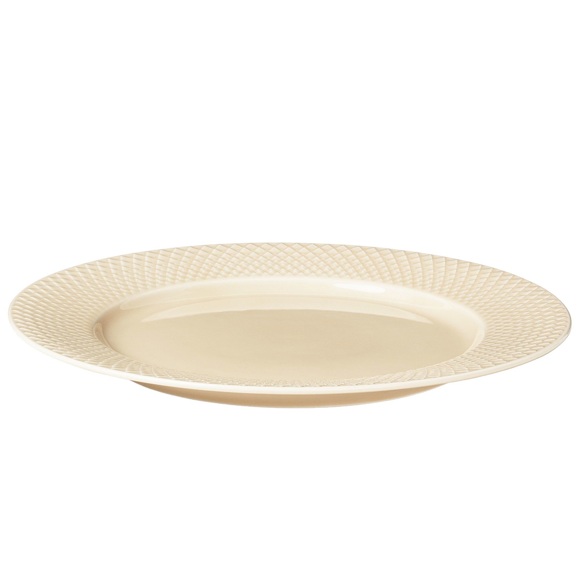 Rhombe Earth Middagstallerken 27 Cm Marble