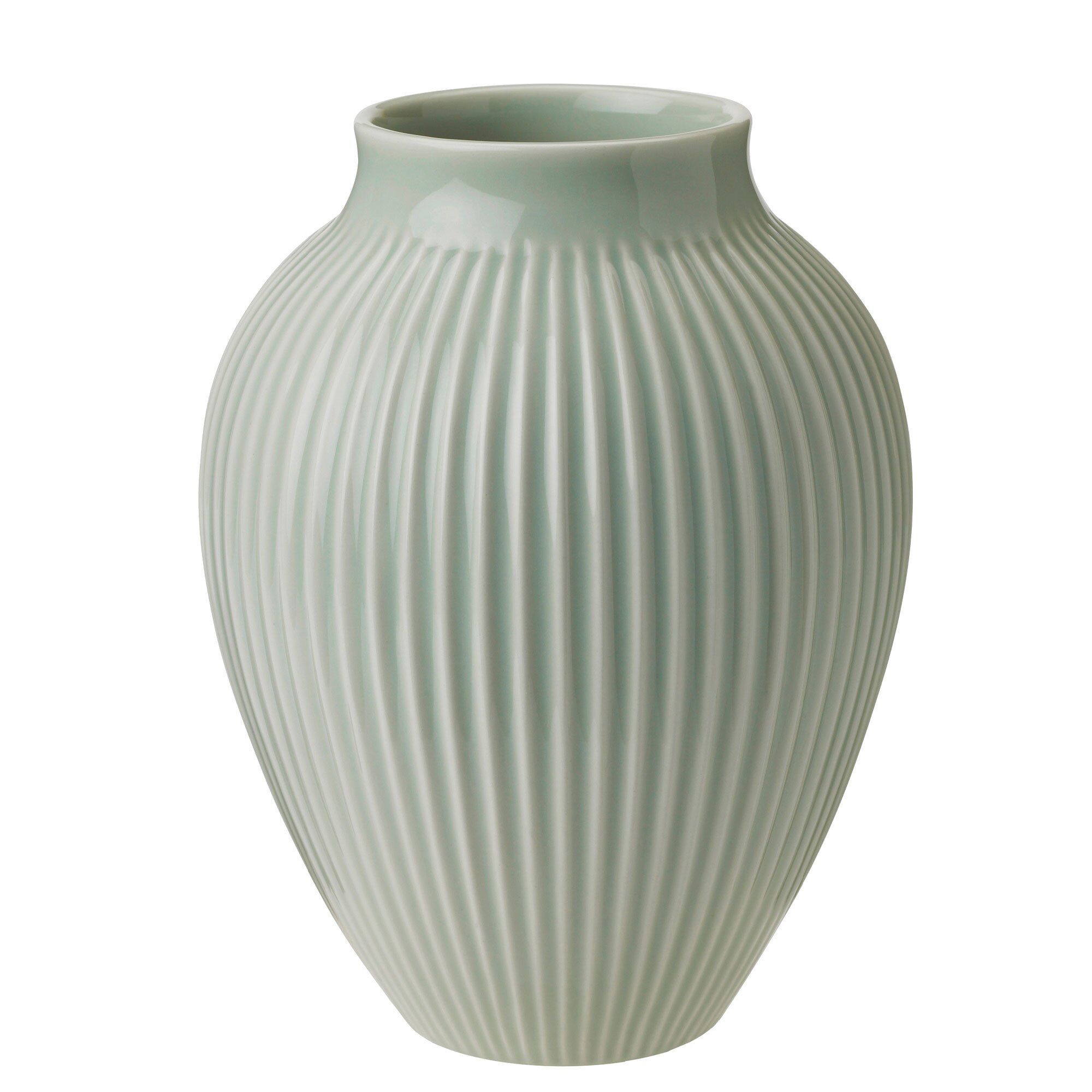 Ripple Vase 20 Cm Mint