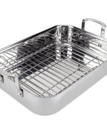 Roaster Bradepande Med Rist 35 5x26 Cm