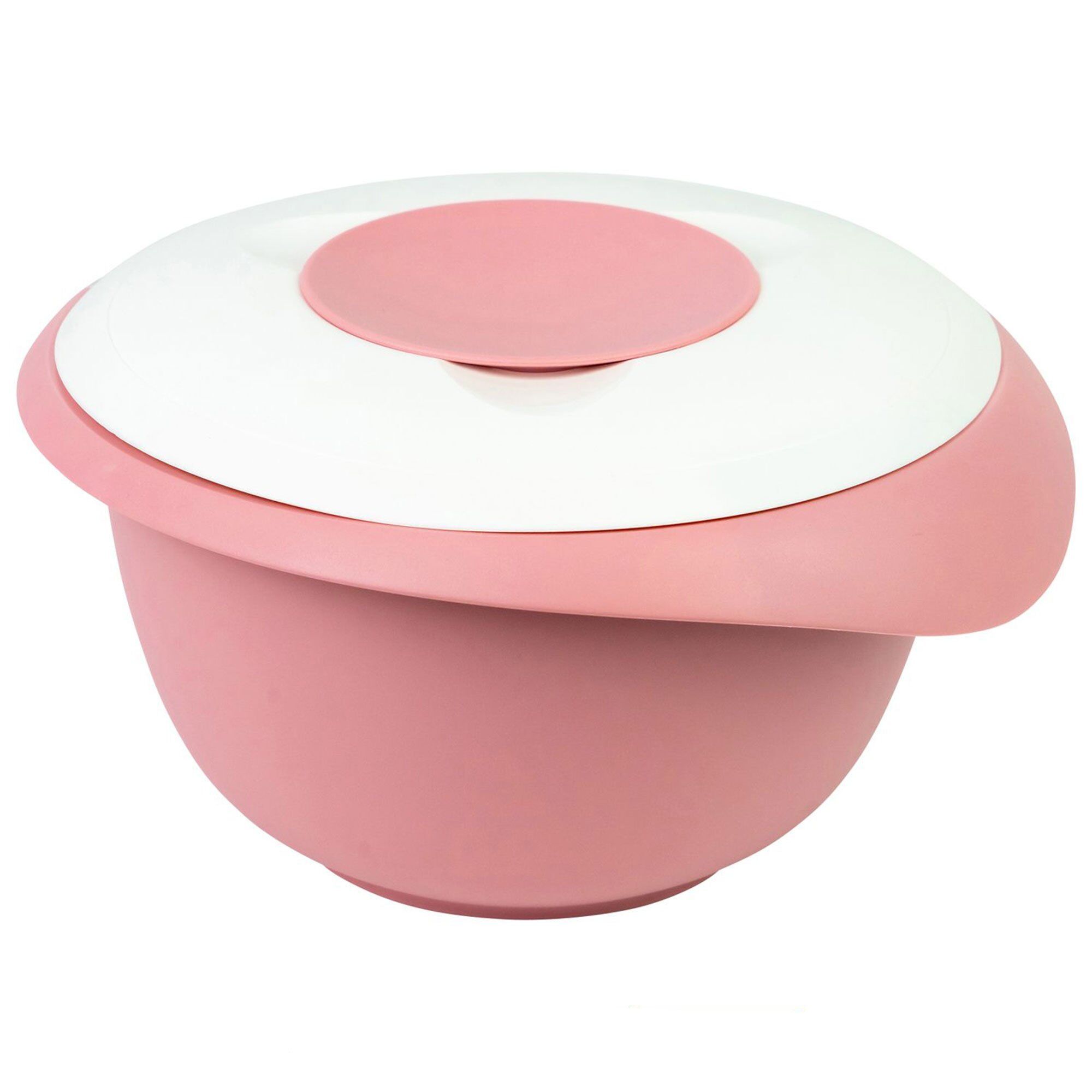 Røreskål Liter Hvid Pink