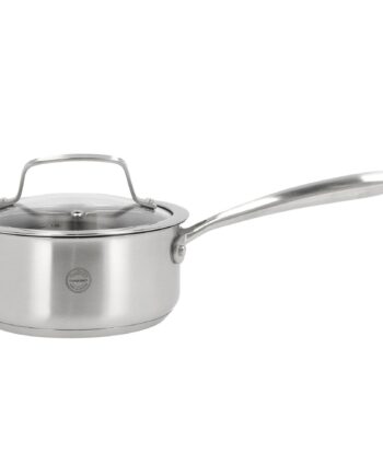 Roya Kasserolle Med Glaslåg     Liter  Rustfrit Stål