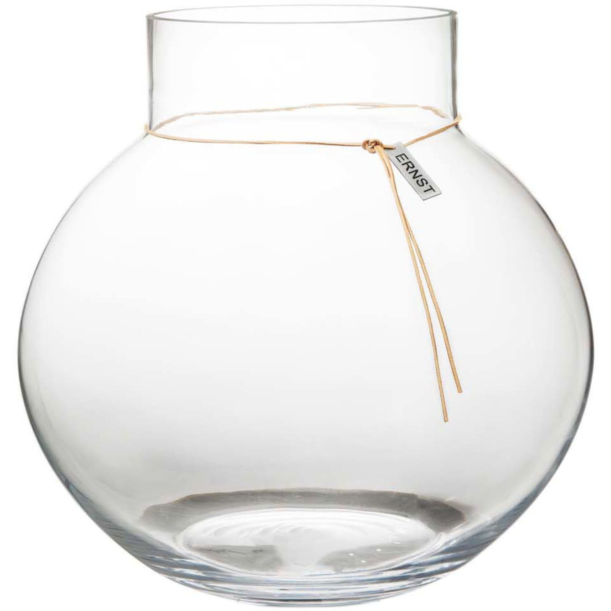 Rund Glasvase ø38 Cm