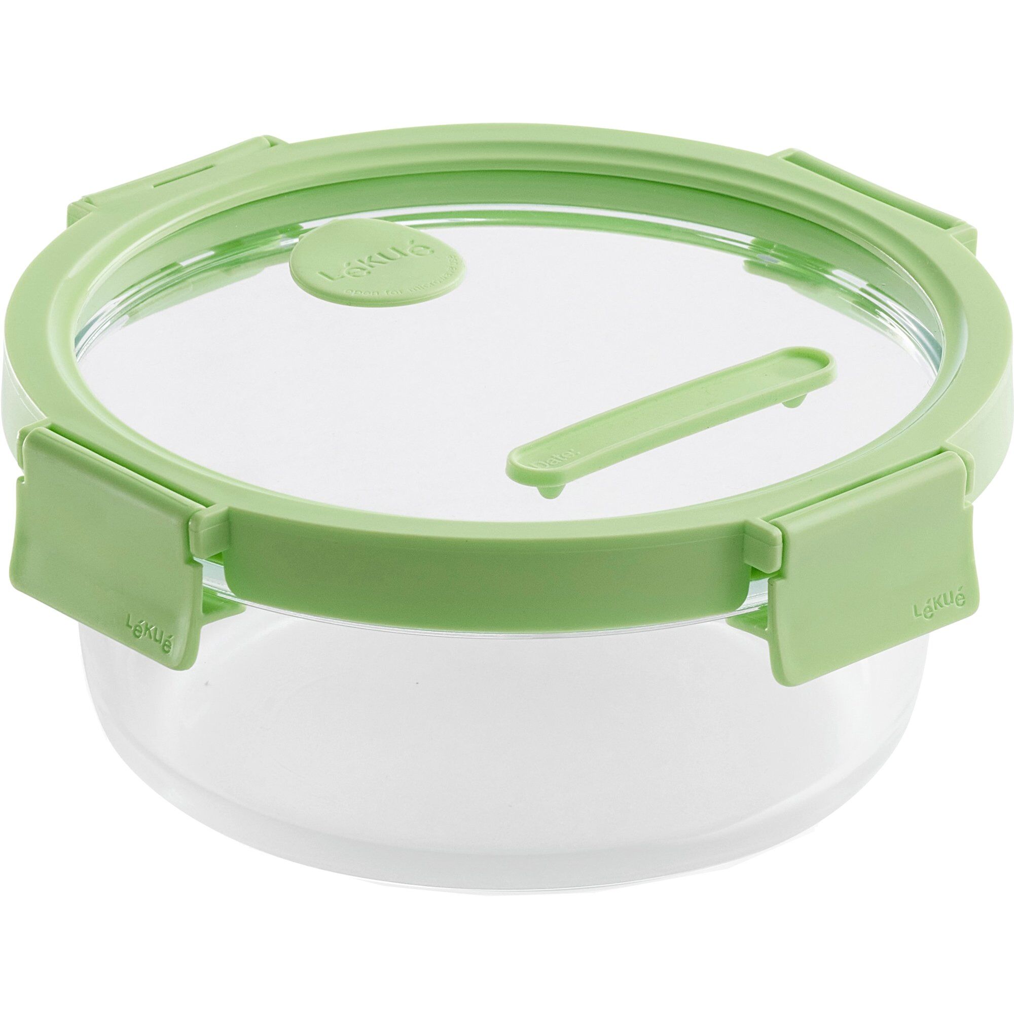 Rund Madkasse 950 Ml Glas Grøn