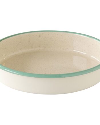 Rundt Ovnfast Fad 28 Cm  Creme Lux