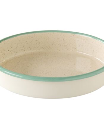 Rundt Ovnfast Fad 24 Cm  Creme Lux