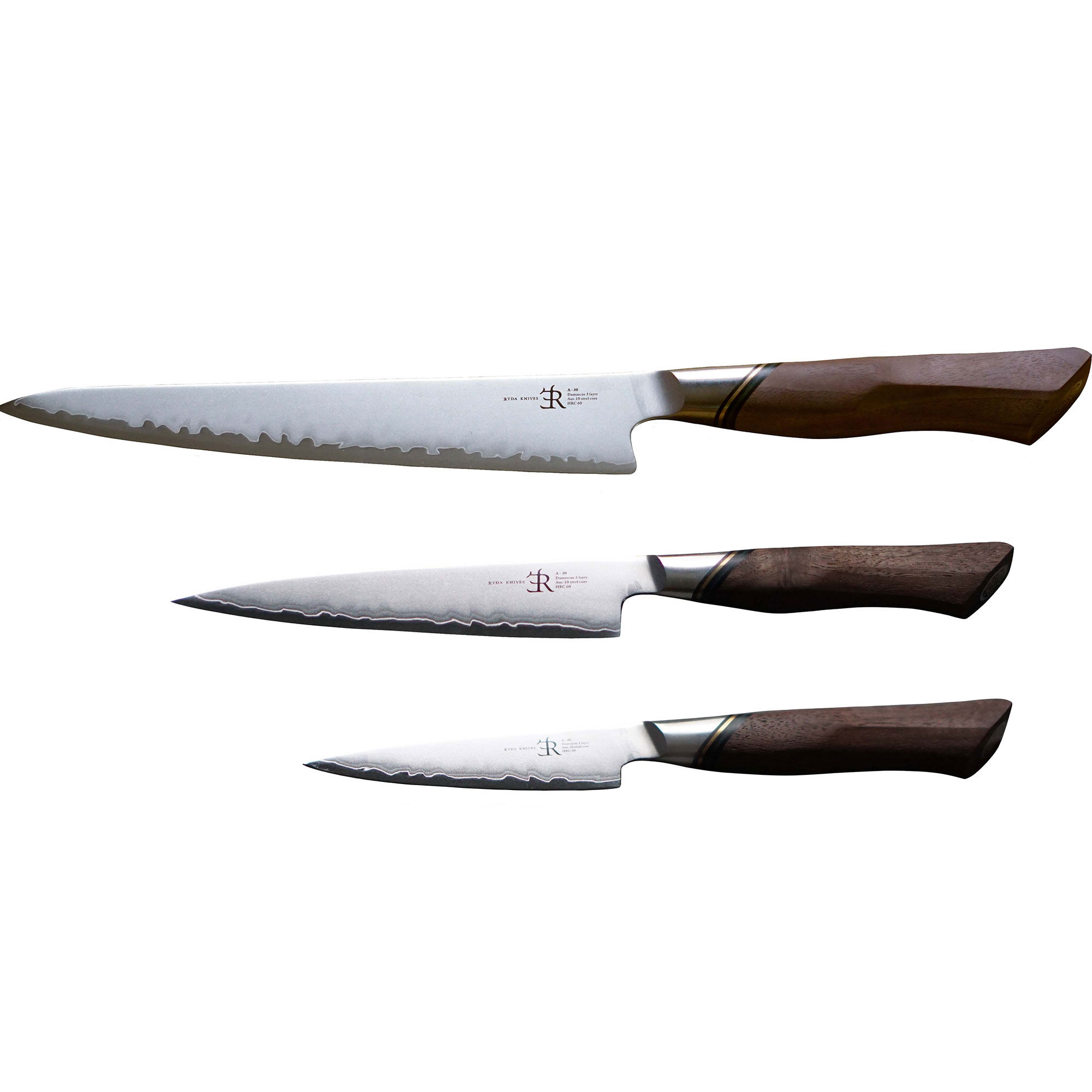 Ryda Knives -30 Knivssæt Trancherkniv Universal- Skalkniv