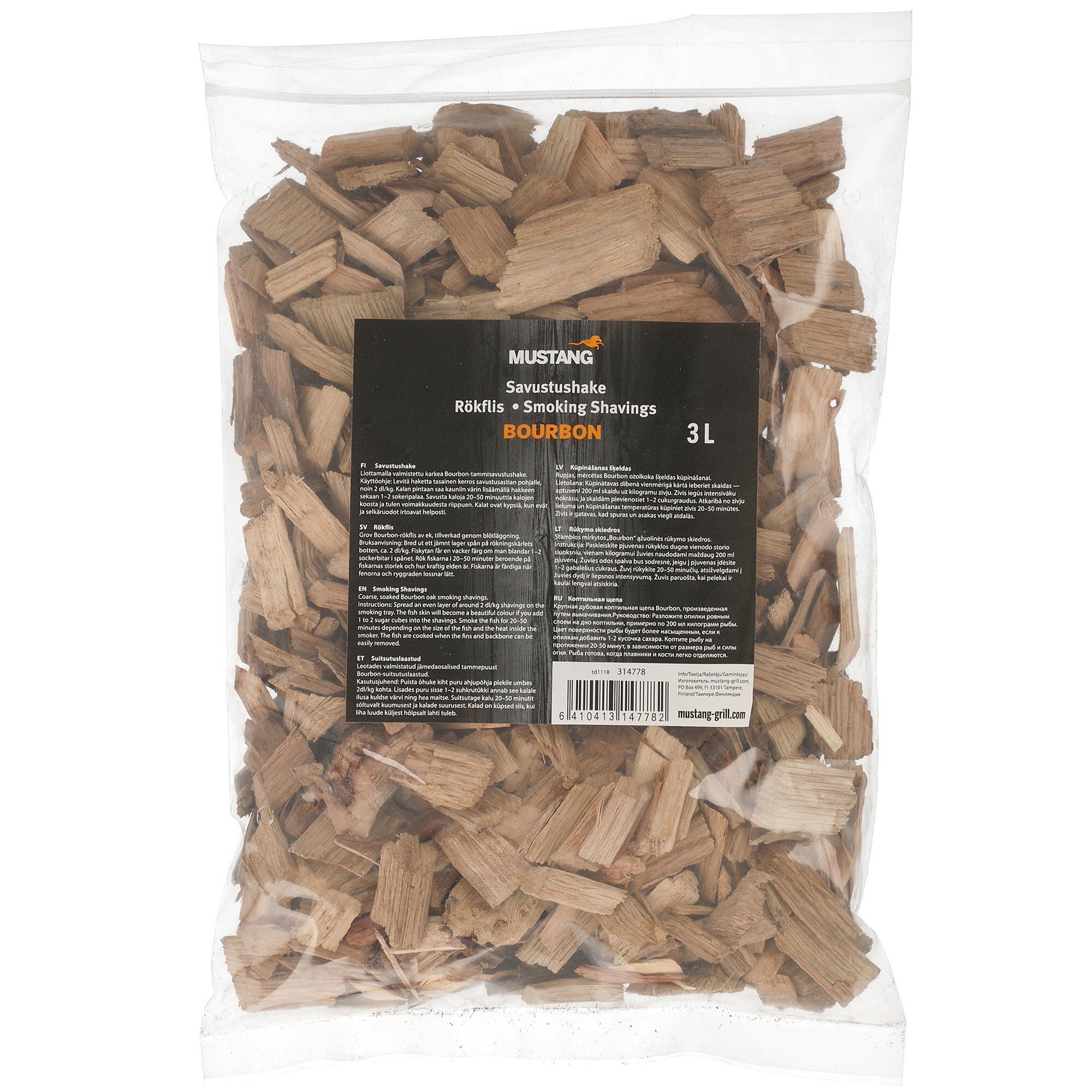 Rygeflis Bourbon Eg Liter