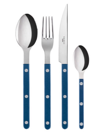 Sabre Bistrot Pearl Bestiksæt   Dele  Stålblå